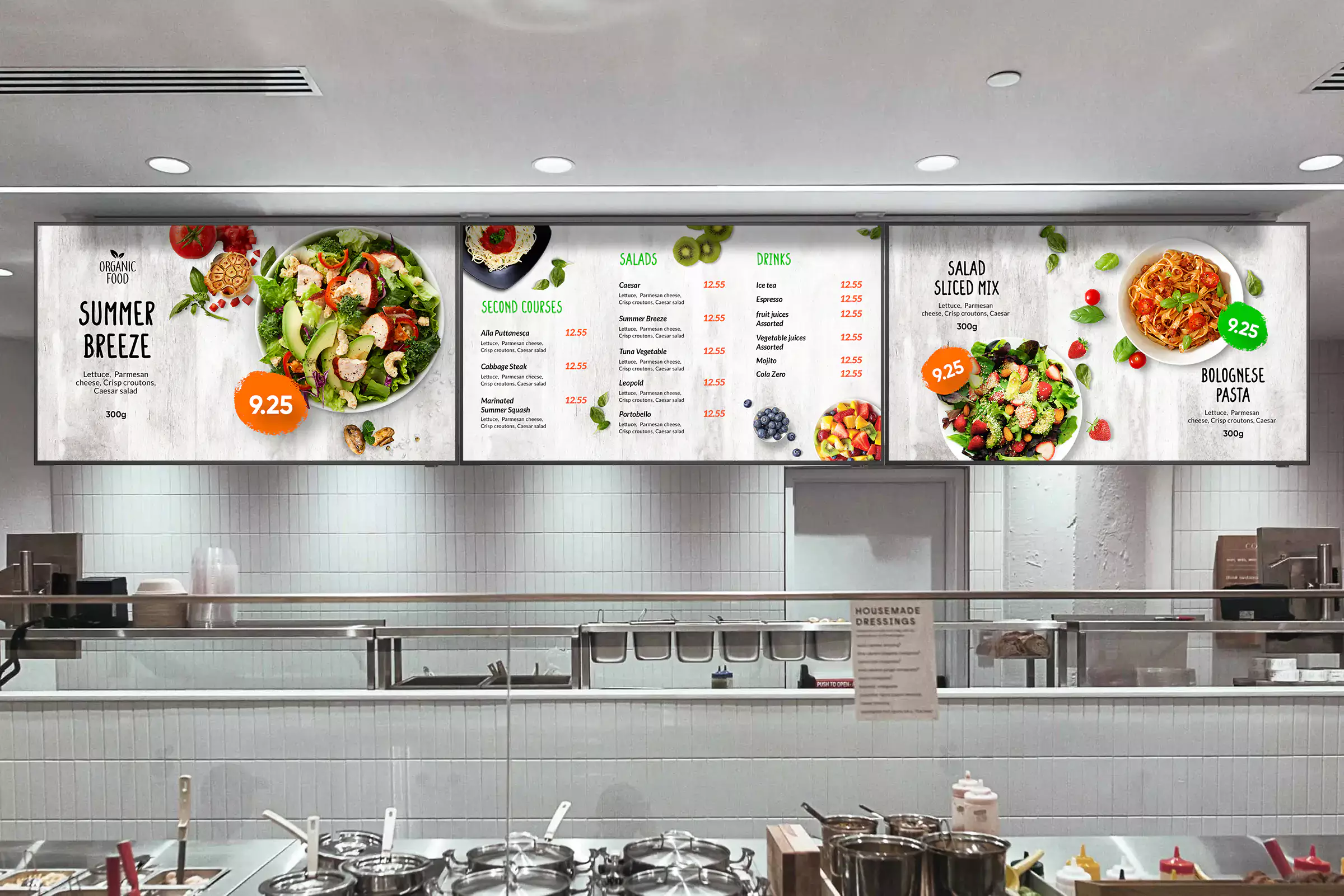 menu digital