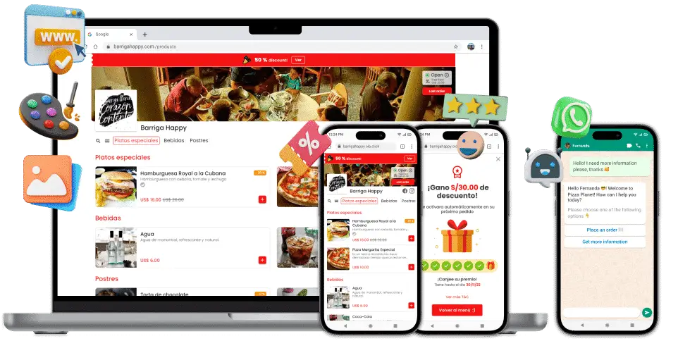 OlaClick - Olaclick menu crunch