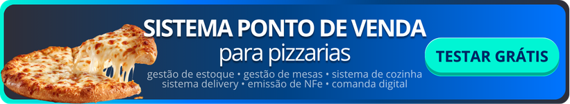sistema pdv para pizzarias
