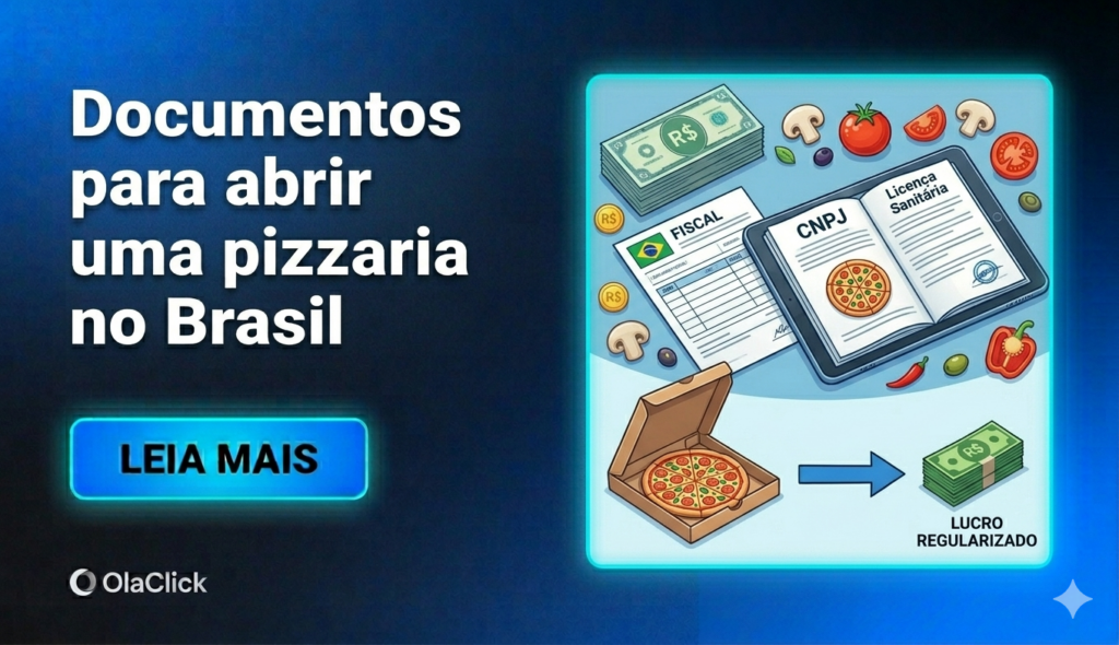 documentos para abrir uma pizzaria