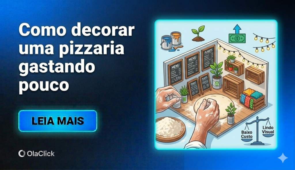 decoração de pizzaria