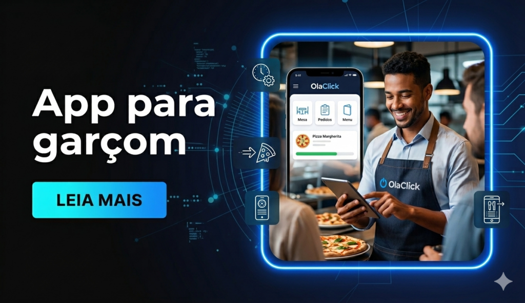 aplicativo para garçons de pizzaria