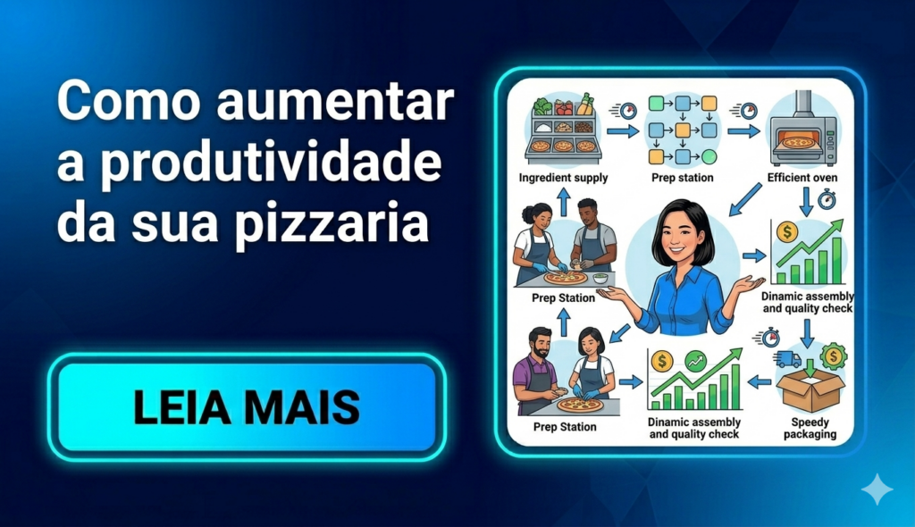 aumentar a produtividade da pizzaria delivery