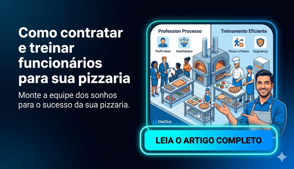 contratação e treinamento pizzaria