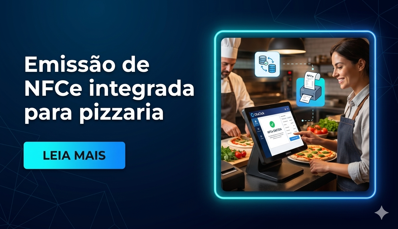 emissão de nfce pizzaria