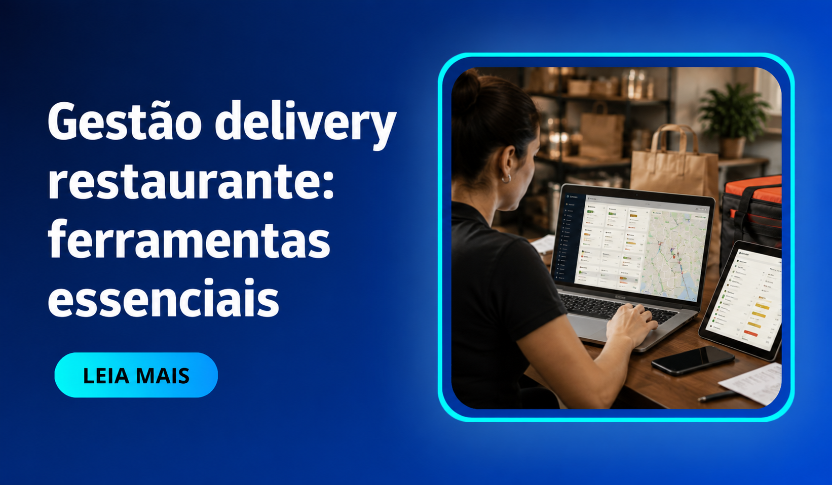 Gestão delivery restaurante