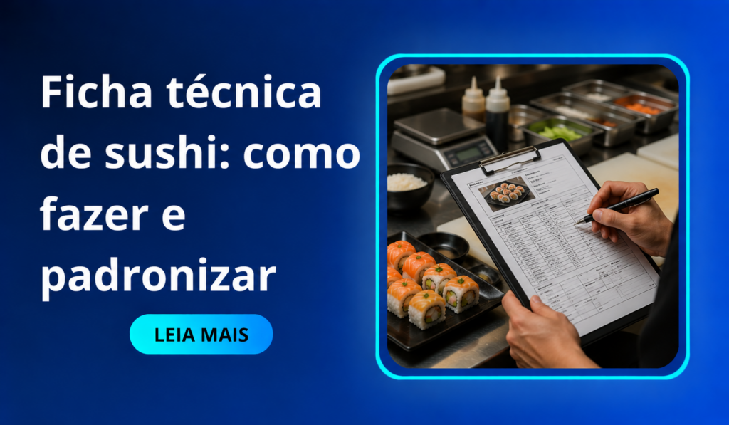 Ficha técnica de sushi como fazer e padronizar