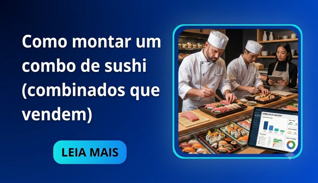 como montar um combo de sushi