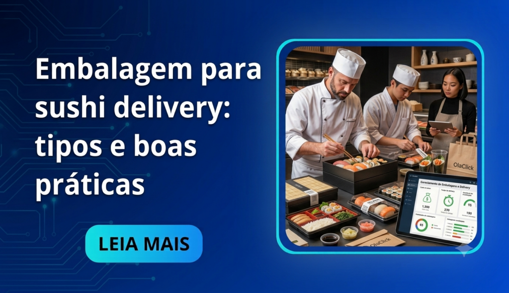 embalagem sushi delivery