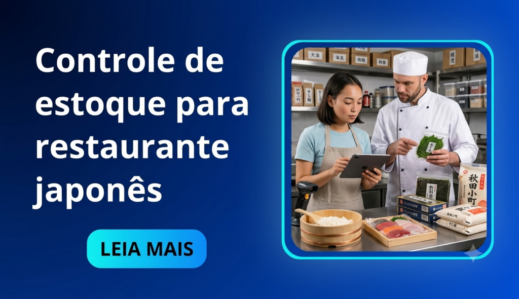 Controle de estoque para restaurante japonês