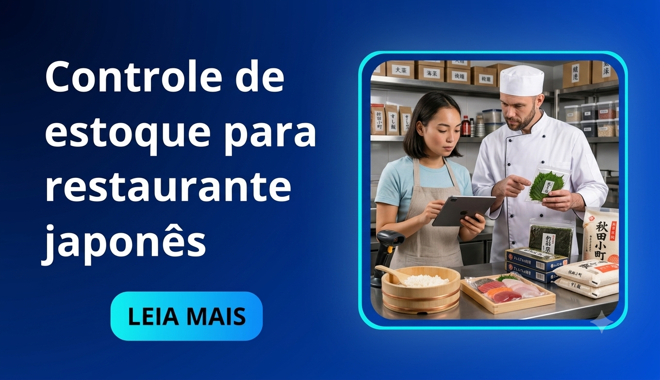 Controle de estoque para restaurante japonês