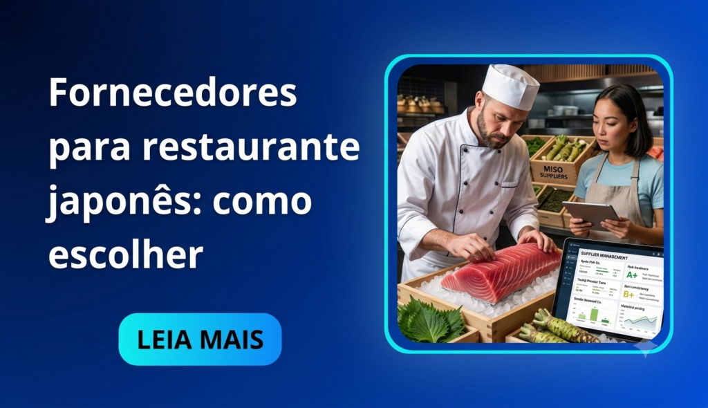 fornecedor para restaurante japonês