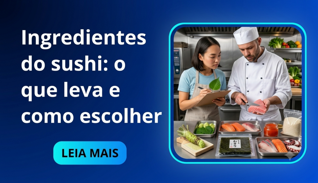 Ingredientes do sushi
