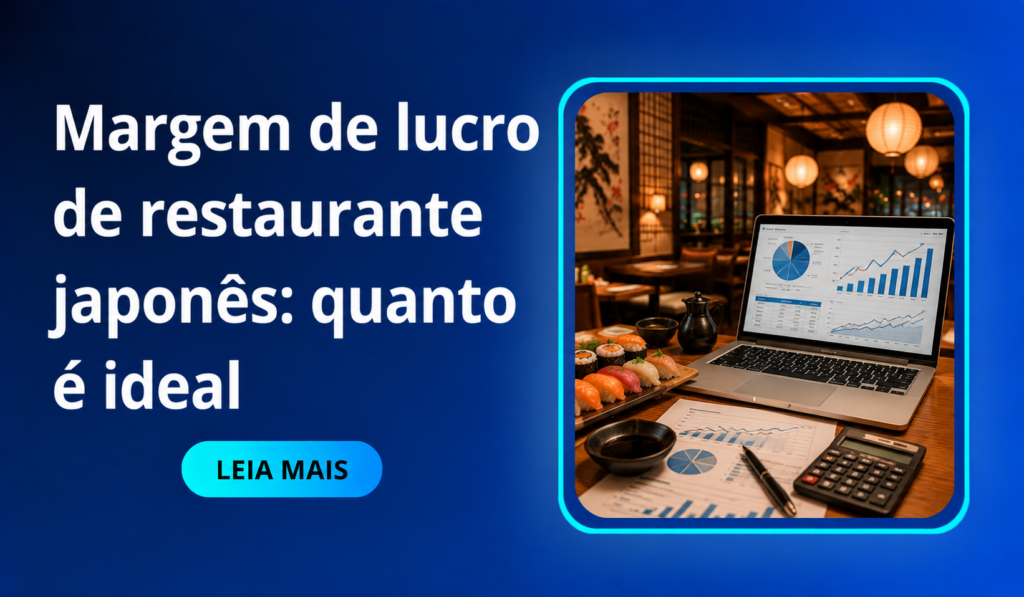 Margem de lucro restaurante japonês