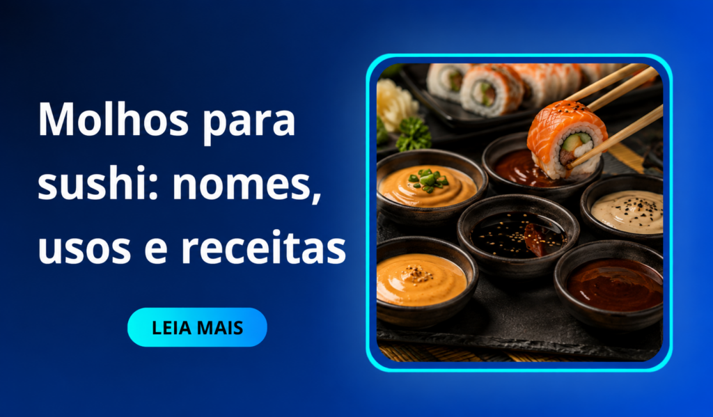 Molhos para sushi