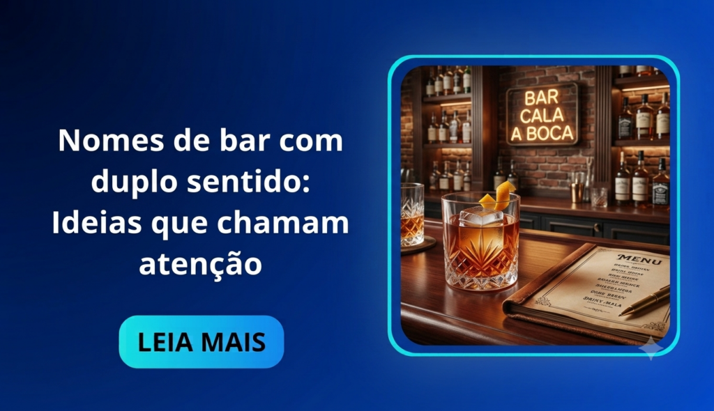 Nomes de bares com duplo sentido +50 ideias
