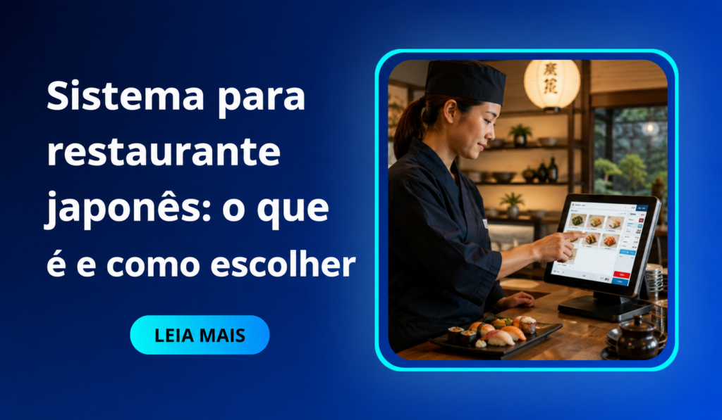 Sistema para restaurante japonês o que é e como escolher