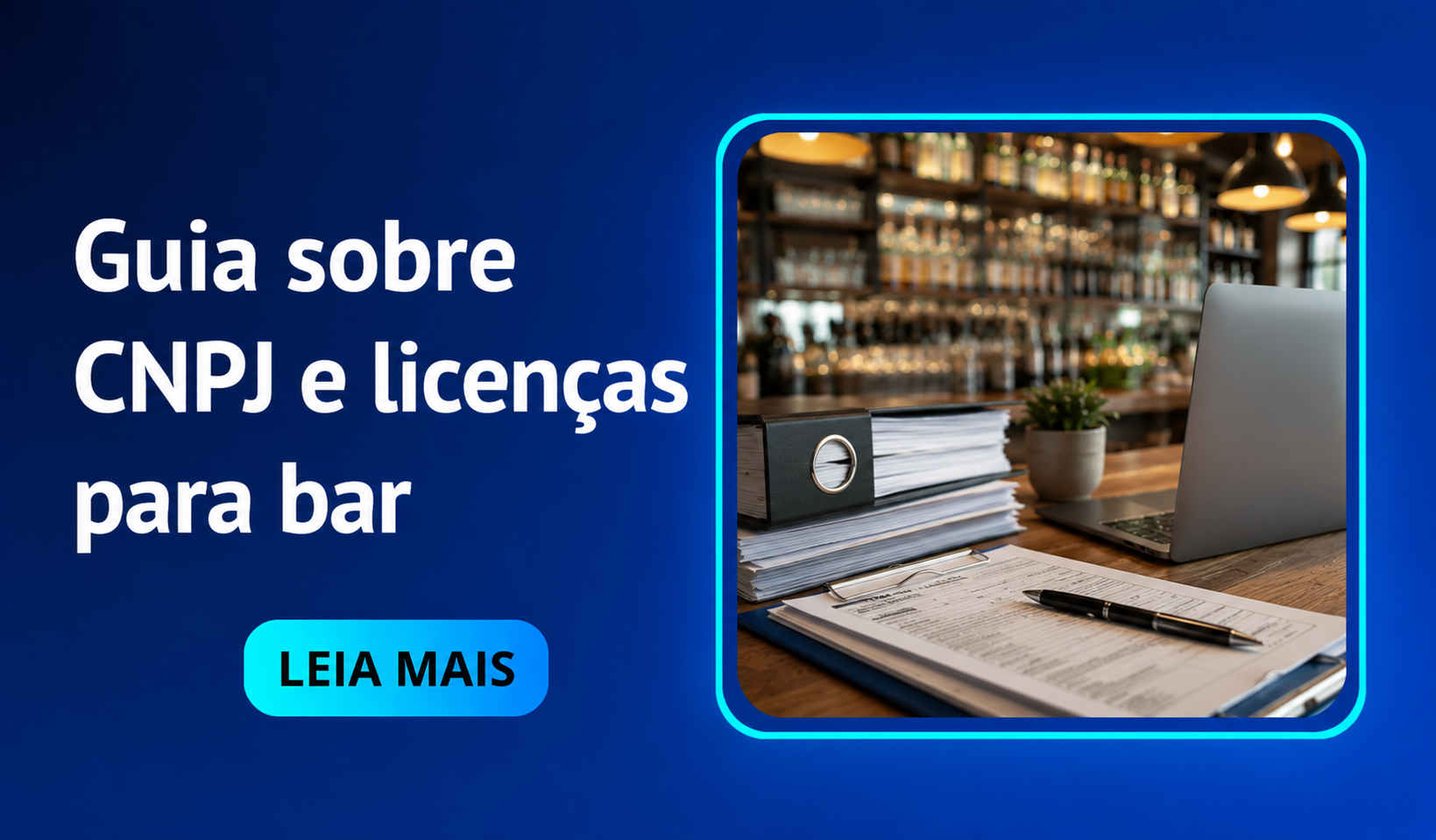 CNPJ para bar como abrir e regularizar o seu