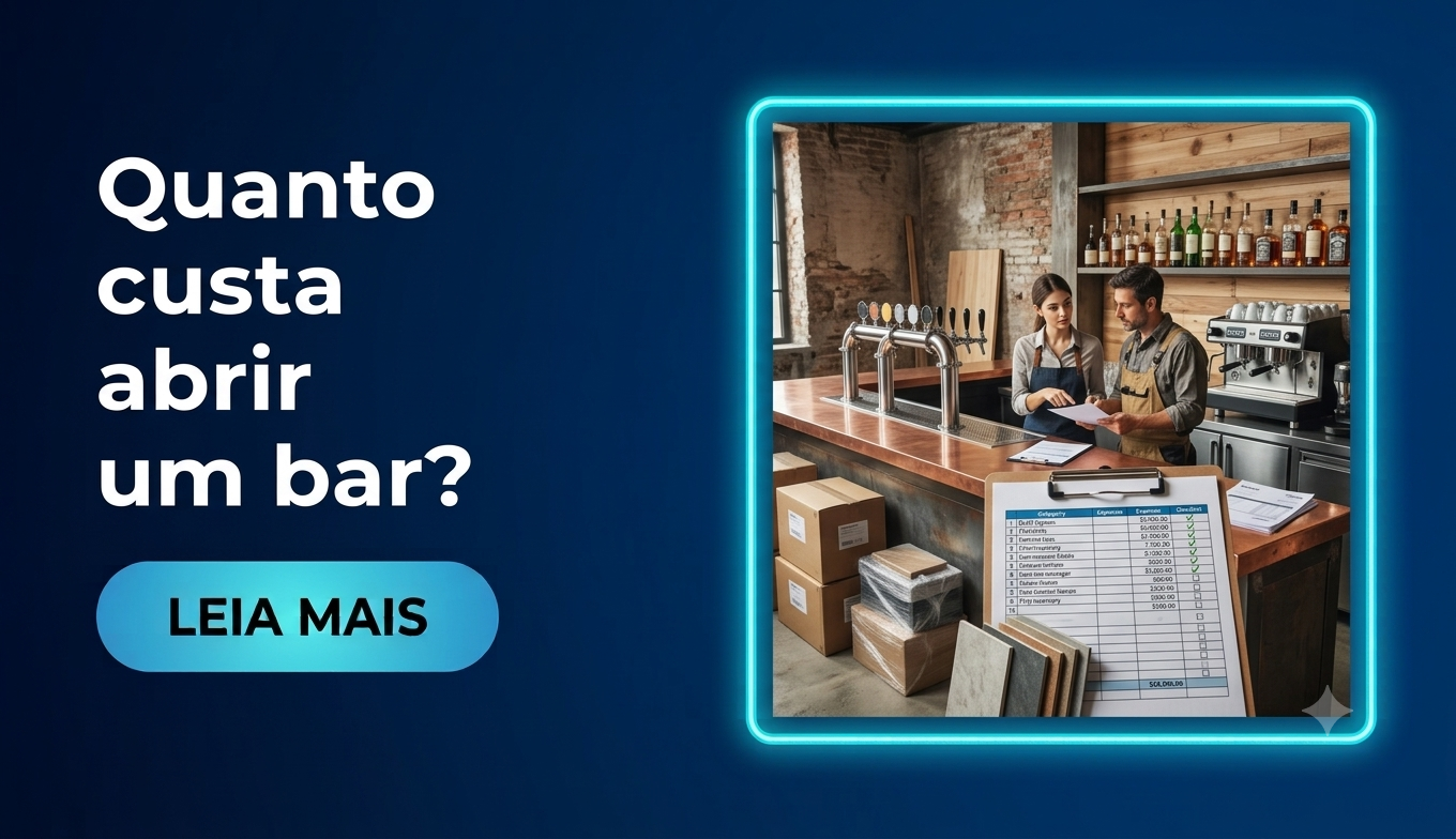 Como montar um bar passo a passo para começar