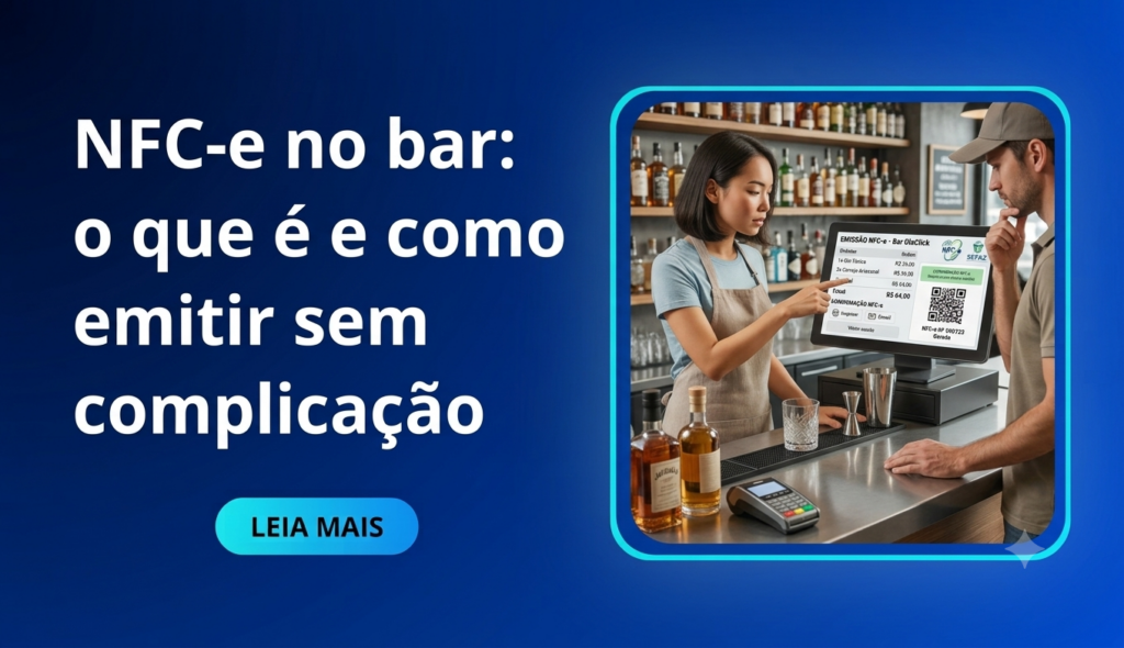 NFC-e no bar o que é e como emitir sem complicação