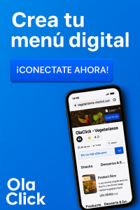 Crea tu menú digital con OlaClick